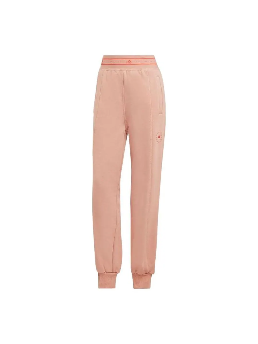 Спортивные брюки (WMNS) adidas by Stella McCartney Pants 'Brown' — изображение 1 из 4, коричневый