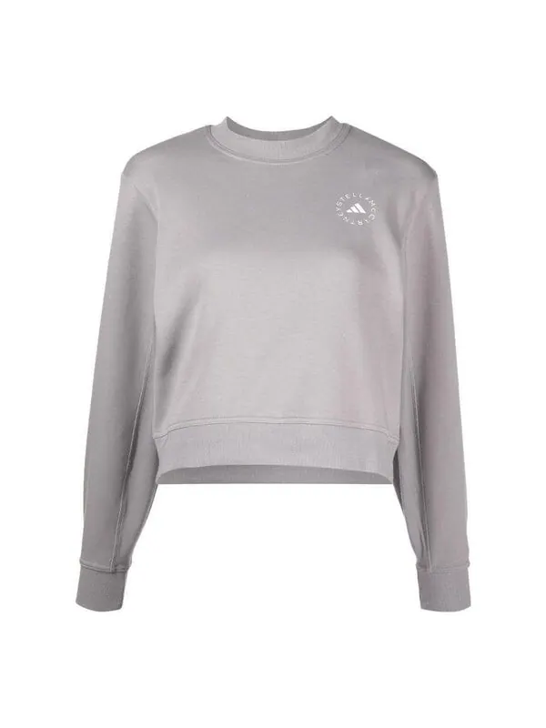 Свитера от stella mccartney спортивная толстовка Adidas — изображение 1 из 4, серый