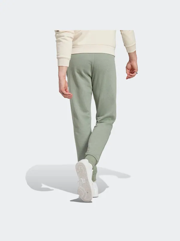 Спортивные штаны Adidas Originals Essentials+ Made with Hemp Sweat Pants 'Silver Green' — изображение 3 из 4, зеленый