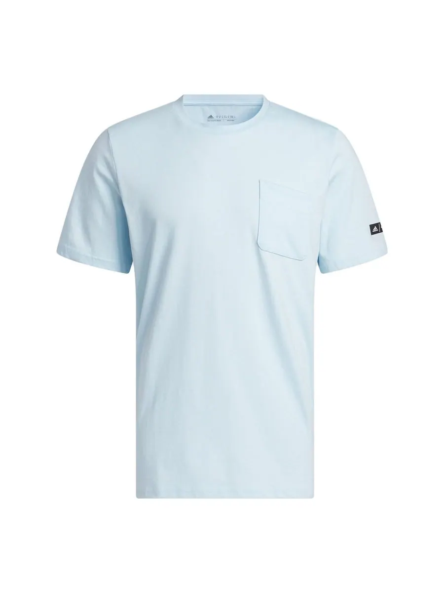 Футболка adidas x Marimekko Pocket -Shirt 'Teal' — изображение 1 из 2, бирюзовый