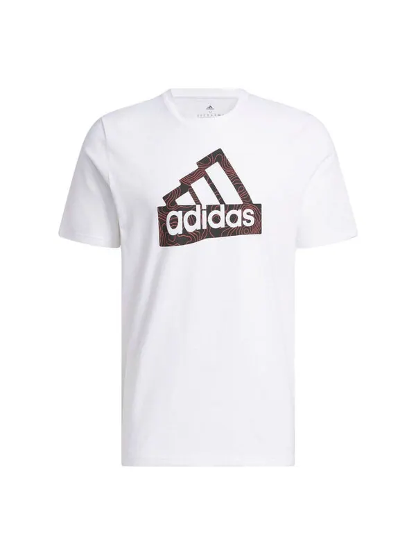 Футболка с графическим принтом «City Escape» Adidas — изображение 1 из 4, белый