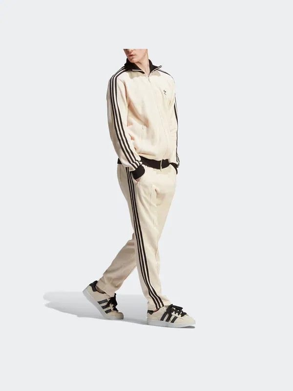 Брюки оригиналы adicolor вафельные beckenbauer Adidas — изображение 2 из 4, белый/черный