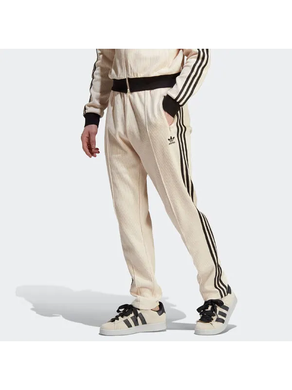 Брюки оригиналы adicolor вафельные beckenbauer Adidas — изображение 4 из 4, белый/черный