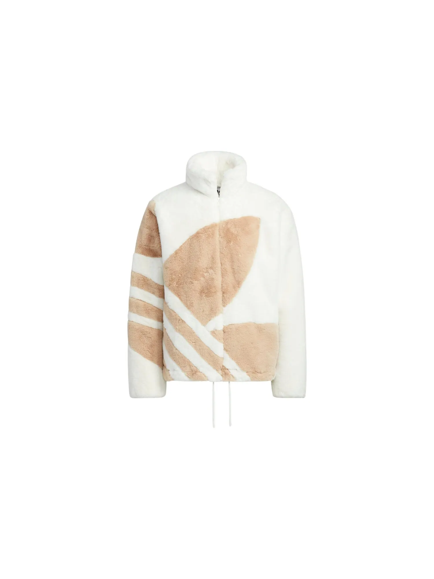 Куртка Adidas Originals Fur Track — изображение 1 из 4, белый/бежевый