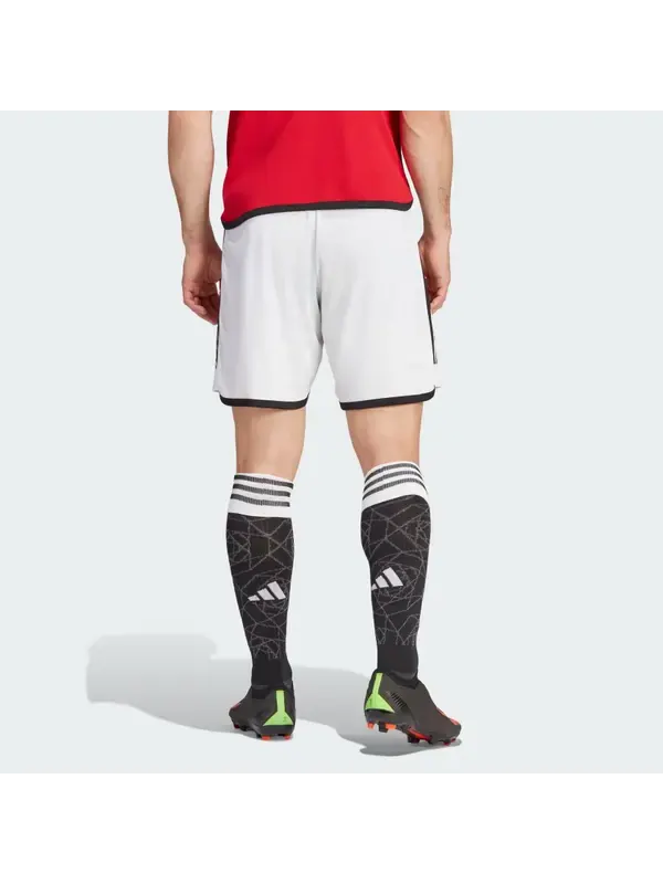 Шорты manchester united 23 24 домашние шорты Adidas — изображение 3 из 4, белый