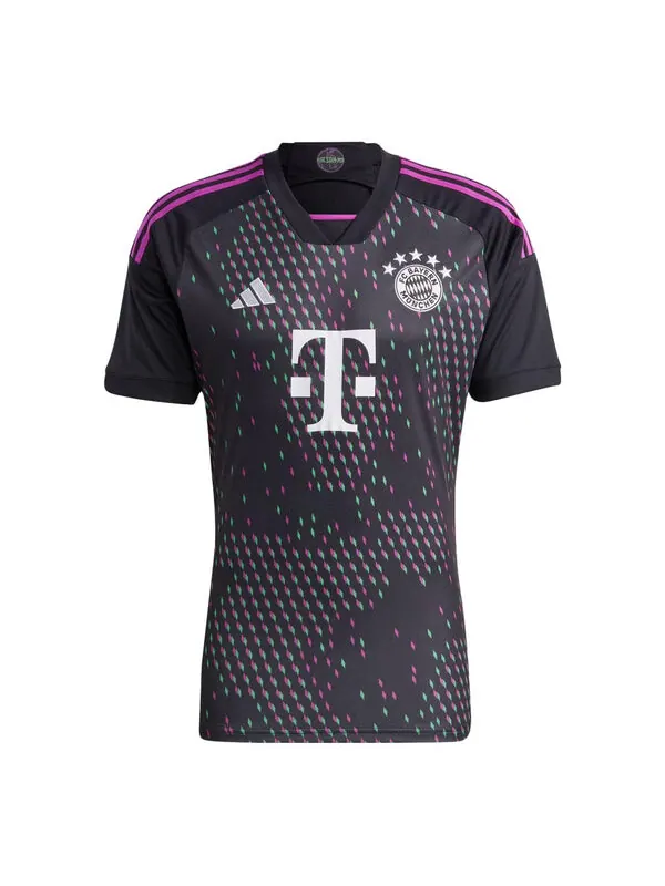 Футболка fc bayern 23 24 выездная футболка Adidas — изображение 1 из 2, черный/мульти