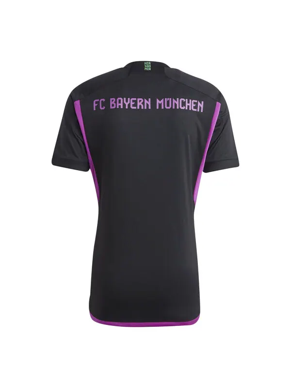 Футболка fc bayern 23 24 выездная футболка Adidas — изображение 2 из 2, черный/мульти