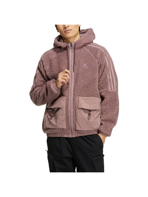 Куртка Adidas St Boa Jacket 'Pink' — изображение 2 из 4, розовый