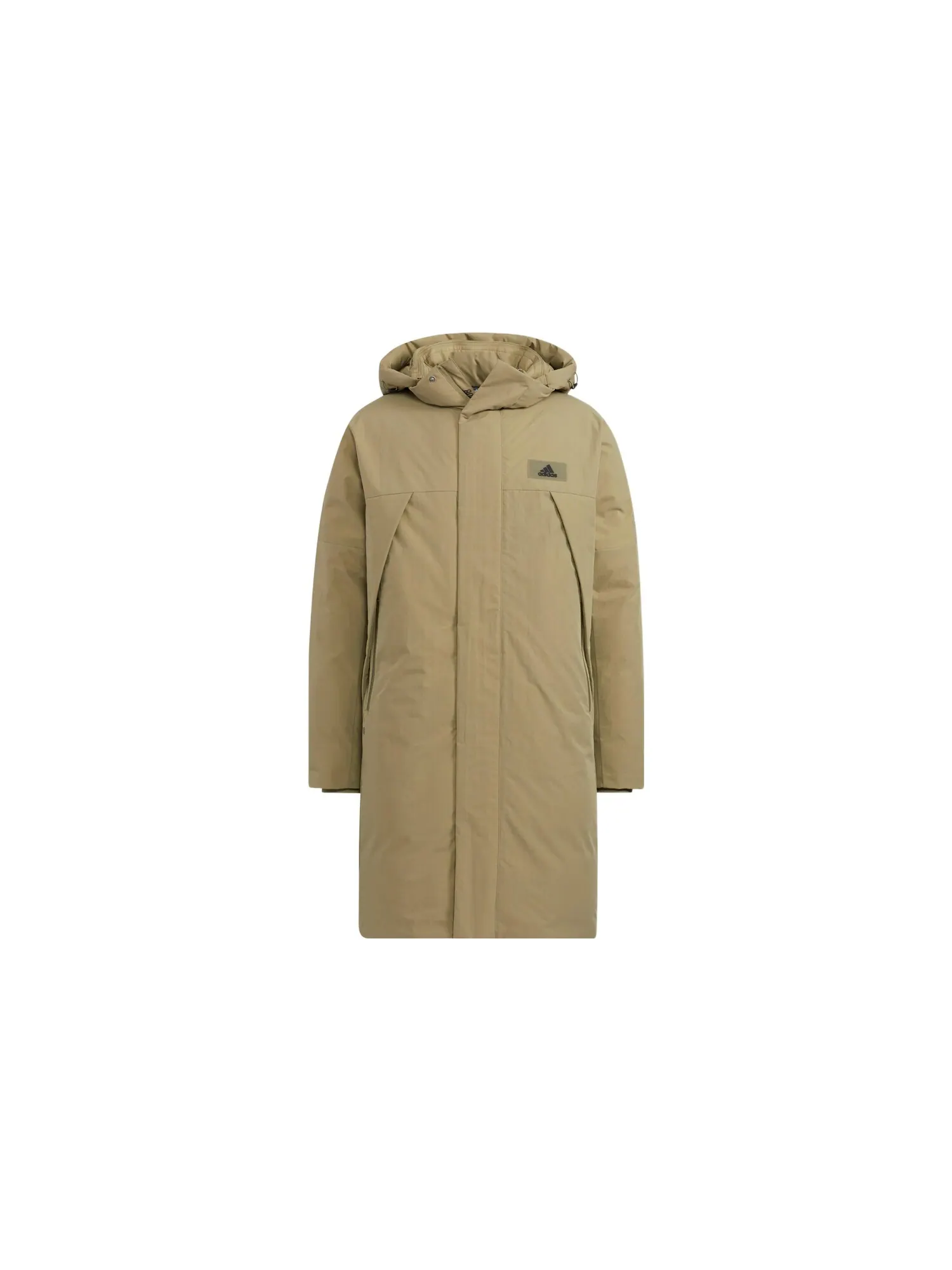 Куртка adidas Goose Down Coat Logo — изображение 1 из 2, зеленый