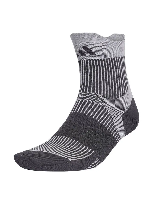 Носки running adizero heat.rdy socks 'black grey' Adidas — изображение 1 из 1, черный/серый