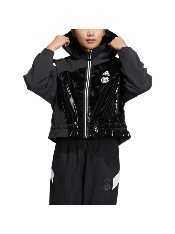Куртка плетеные Куртка Adidas — изображение 2 из 4, черный/белый