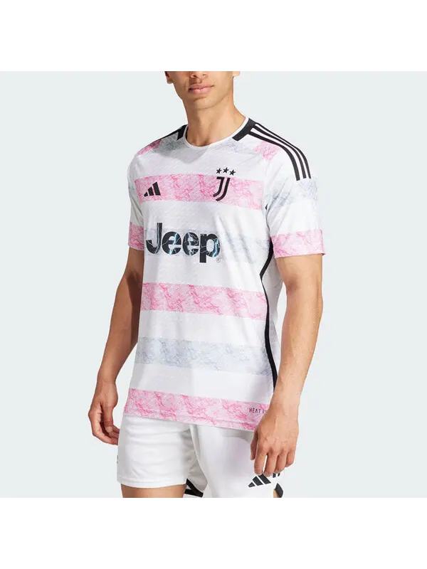 Футболка Ювентус 23 24 выездная аутентичная футболка Adidas — изображение 3 из 4, белый