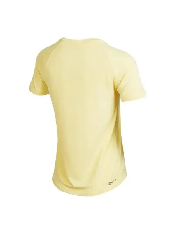 Футболка Adidas Heat.Rdy — изображение 2 из 5, желтый