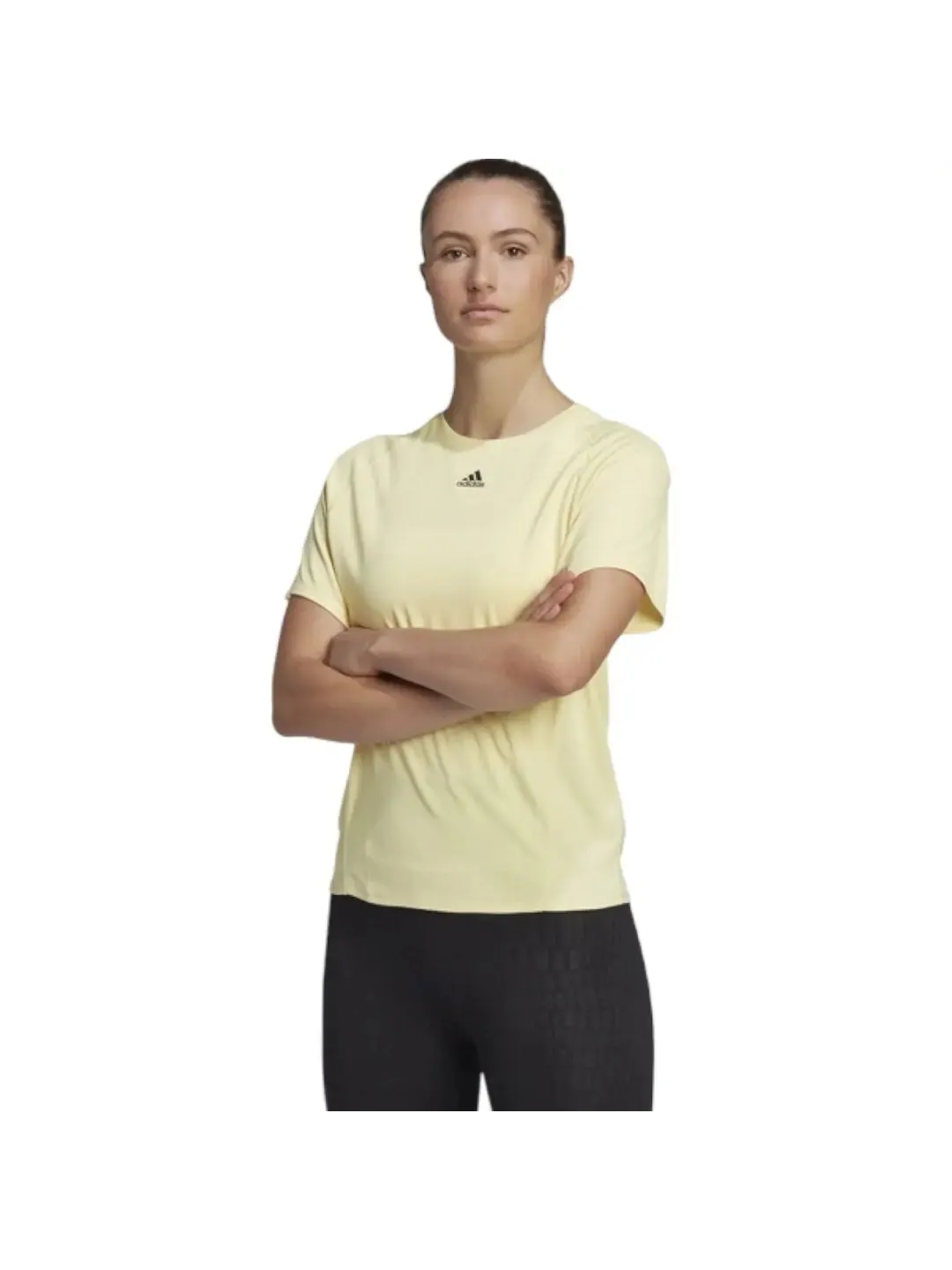 Футболка Adidas Heat.Rdy — изображение 3 из 5, желтый