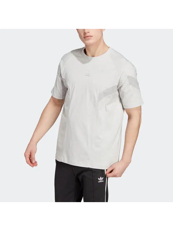 Футболка adidas originals Rekive Tee 'Grey One' — изображение 2 из 4, серый