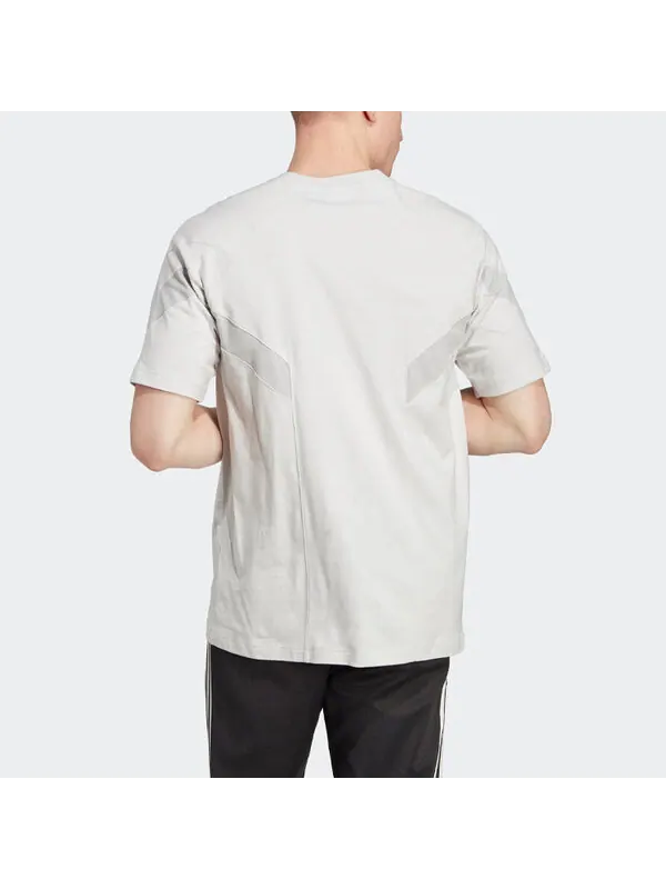 Футболка adidas originals Rekive Tee 'Grey One' — изображение 3 из 4, серый