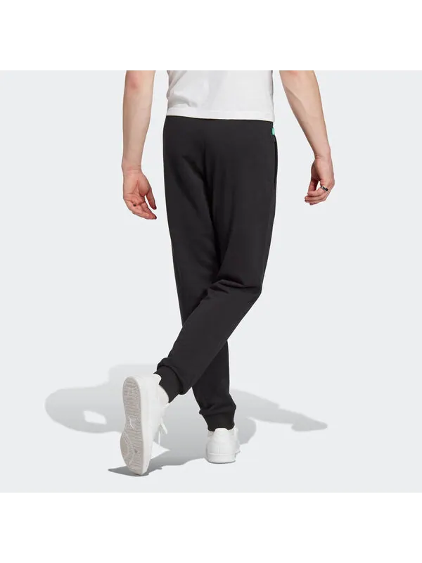 Спортивные штаны Adidas Originals Essentials+ Made with Hemp Sweat Pants 'Black' — изображение 3 из 4, черный