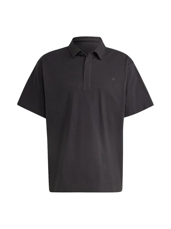 Футболка adidas originals Premium Essentials Polo Shirt 'Black' — изображение 1 из 4, черный