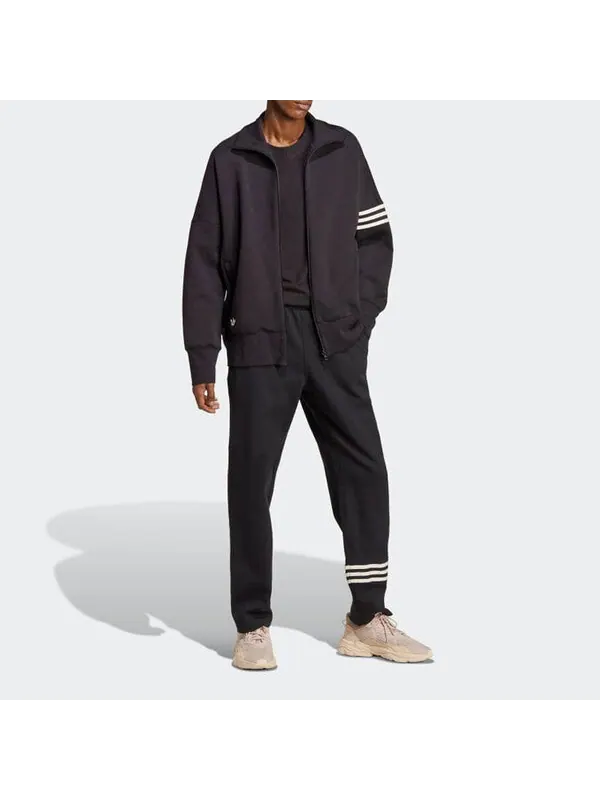 Куртка adidas originals 'Black White' — изображение 2 из 4, черный/белый