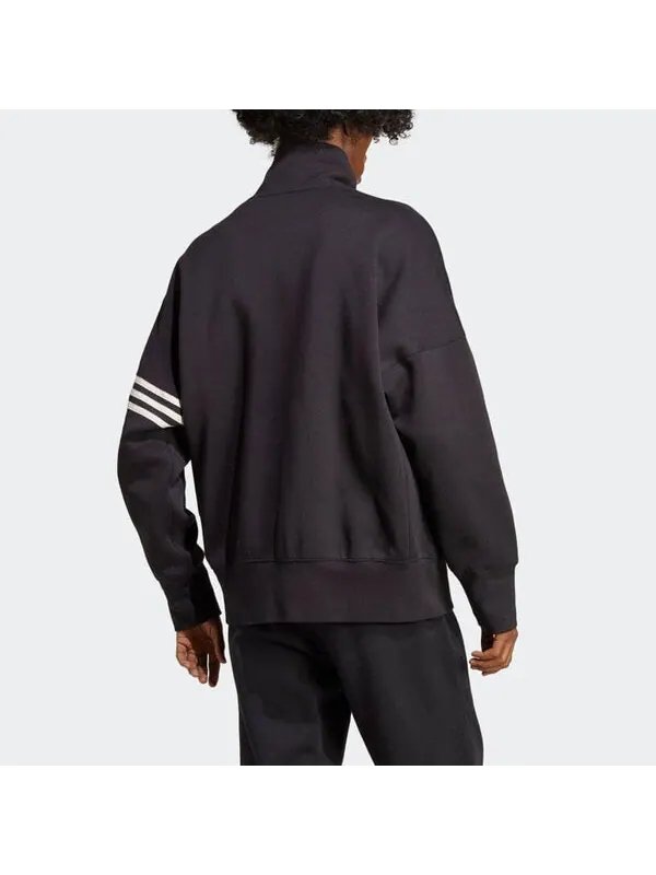 Куртка adidas originals 'Black White' — изображение 4 из 4, черный/белый