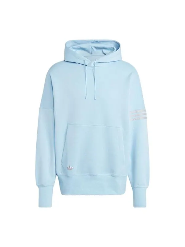 Толстовка adidas originals Adicolor Neuclassics Hoodie 'Clear Sky' — изображение 1 из 4, прозрачный