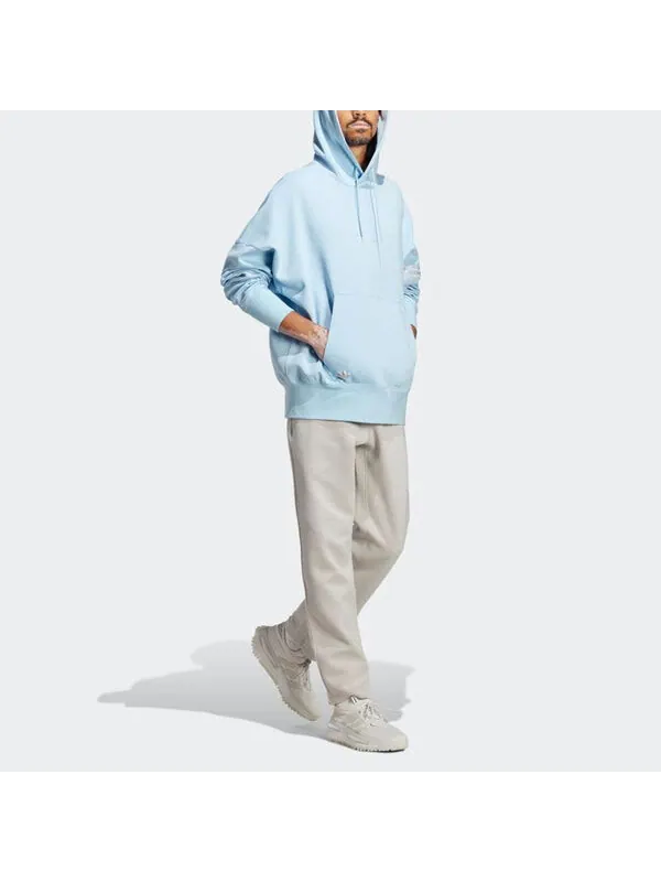 Толстовка adidas originals Adicolor Neuclassics Hoodie 'Clear Sky' — изображение 4 из 4, прозрачный