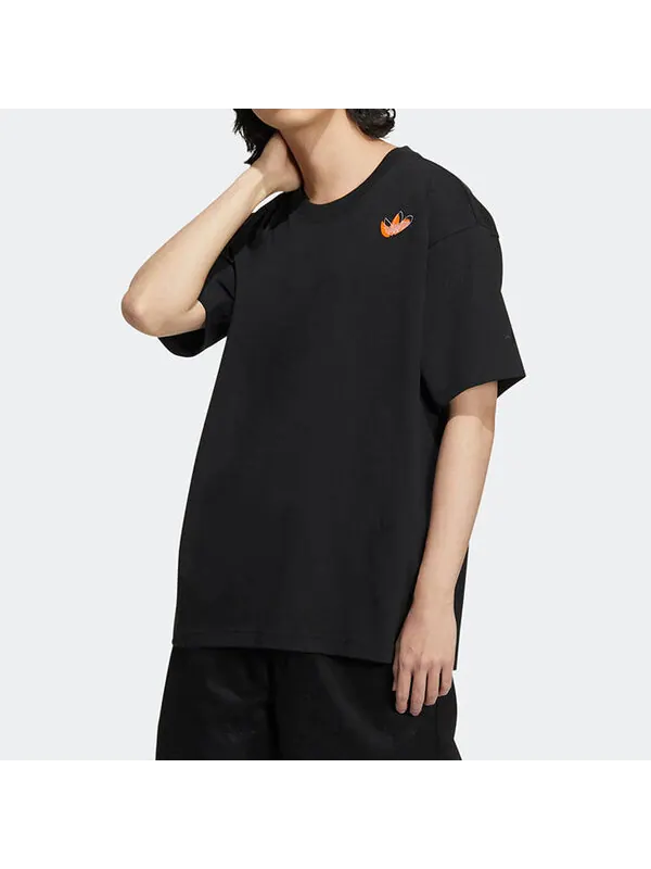 Футболка adidas originals Outdoor Scatter Tee 'Black' — изображение 2 из 4, черный