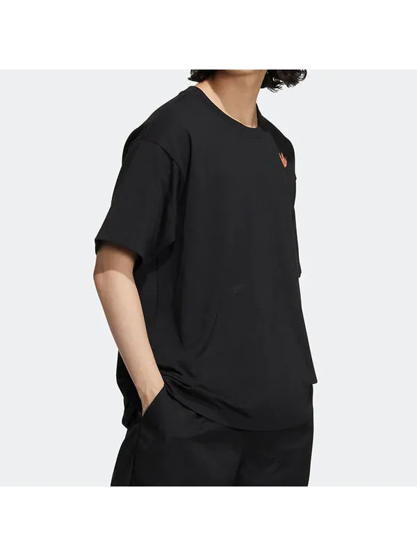 Футболка adidas originals Outdoor Scatter Tee 'Black' — изображение 3 из 4, черный