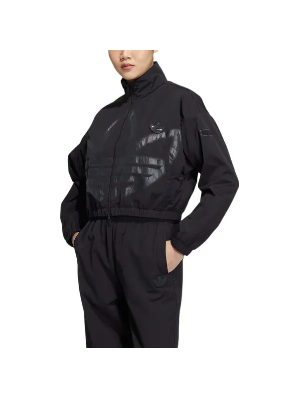 Куртка adicolor track jacket Adidas — изображение 3 из 4, черный