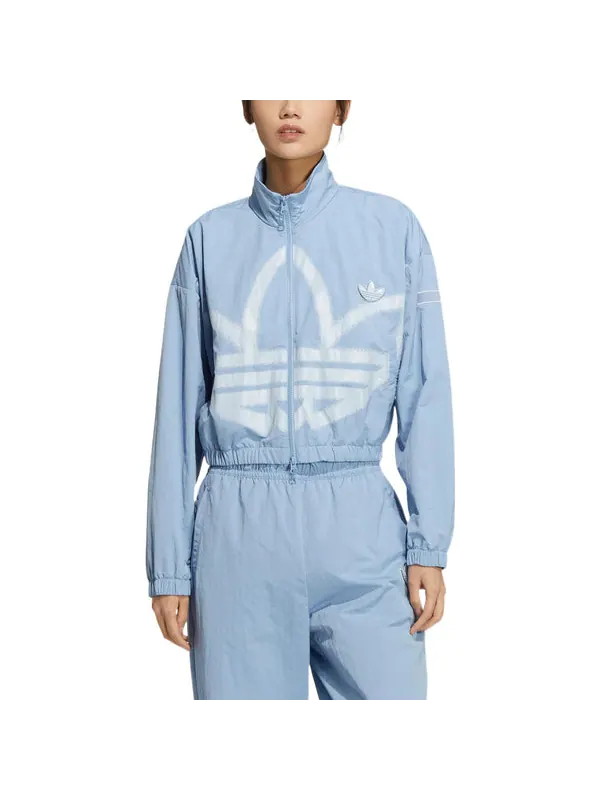 Куртка adicolor track jacket Adidas — изображение 2 из 4, синий