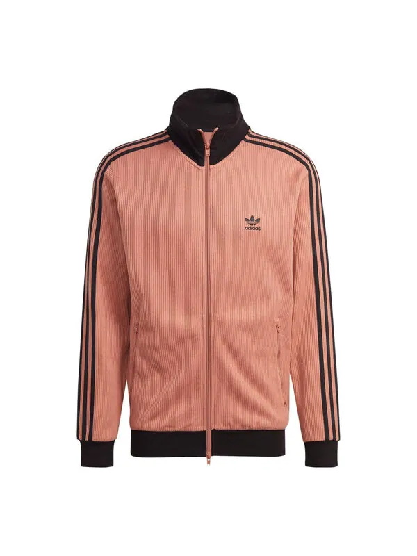 Куртка adidas originals Adicolor Classics Waffle Beckenbauer Track Jacket 'Clay Strata' — изображение 1 из 4, черный