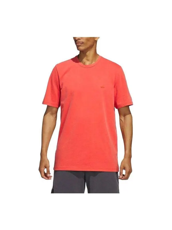 Футболка adidas originals Featherweight Shmoofoil Tee 'Preloved Red' — изображение 1 из 4, красный