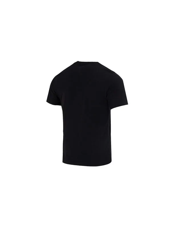 Футболка adidas Camo Short Sleeve T-shirt 'Black' — изображение 2 из 4, черный