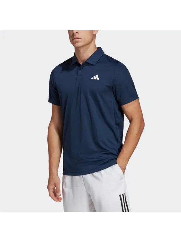 Футболка adidas HEAT.RDY Tennis Polo Shirt 'Navy' — изображение 2 из 4, темно-синий