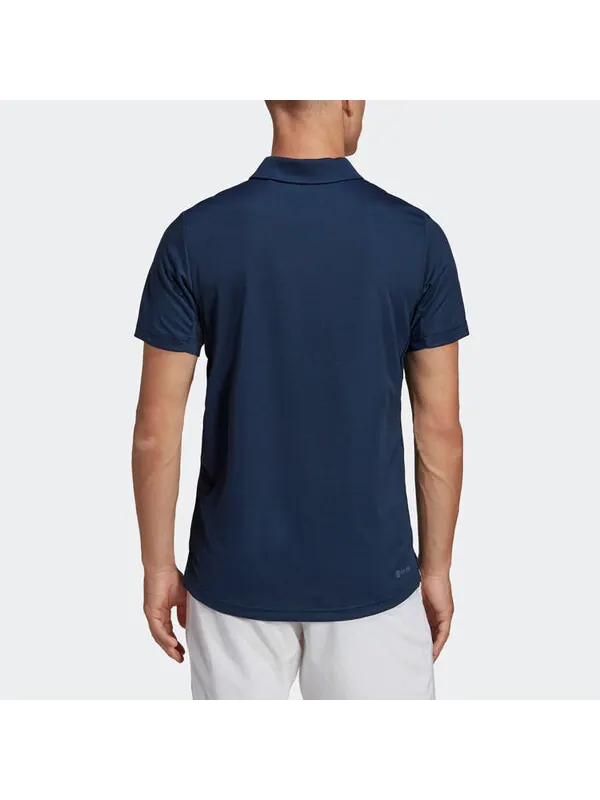 Футболка adidas HEAT.RDY Tennis Polo Shirt 'Navy' — изображение 3 из 4, темно-синий