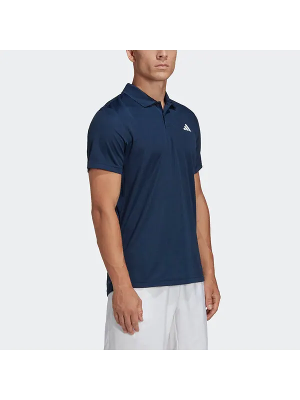 Футболка adidas HEAT.RDY Tennis Polo Shirt 'Navy' — изображение 4 из 4, темно-синий