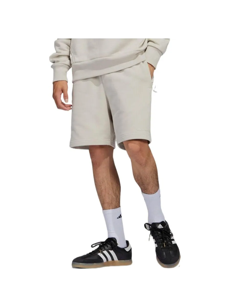 Спортивные шорты adidas x Pharrell Basic Sweatpant 'Beige' — изображение 5 из 6, бежевый