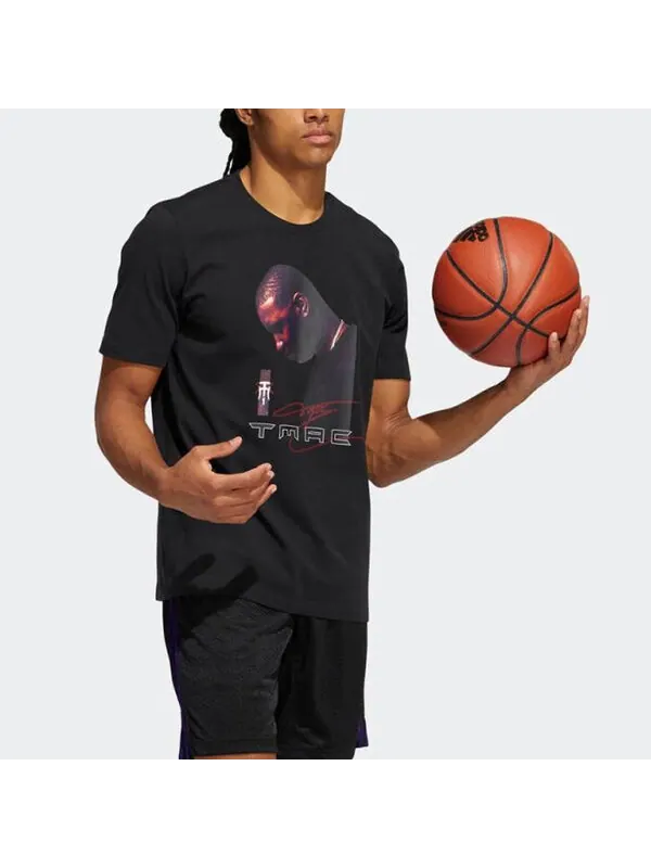 Футболка Men's adidas Character Printing Athleisure Casual Sports Short Sleeve Black T-Shirt — изображение 4 из 4, мульти