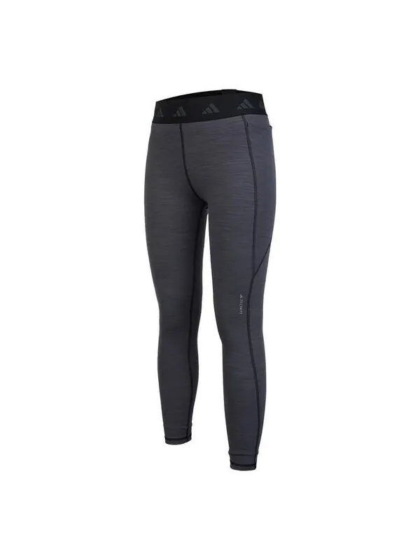 Леггинсы techfit с начесом, леггинсы полной длины Adidas — изображение 1 из 2, черный