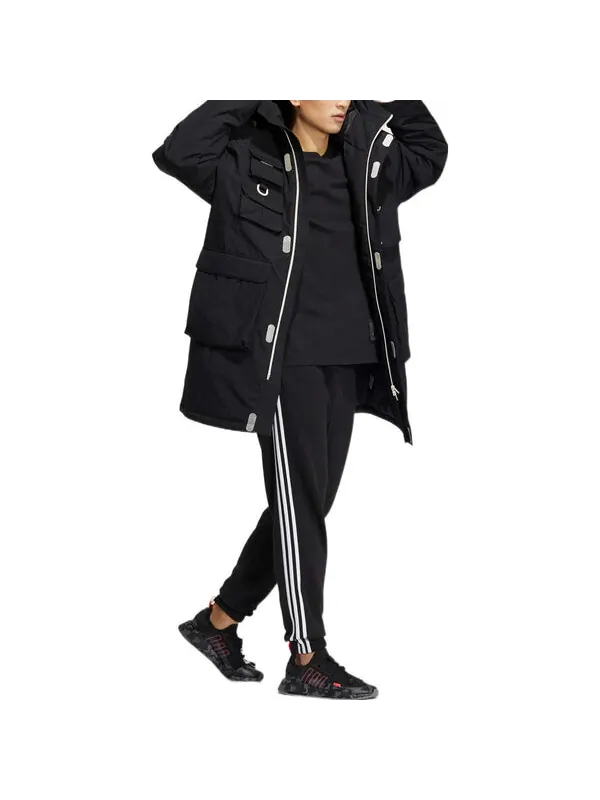 Куртка rifta padded jacket 'black' Adidas — изображение 3 из 4, черный