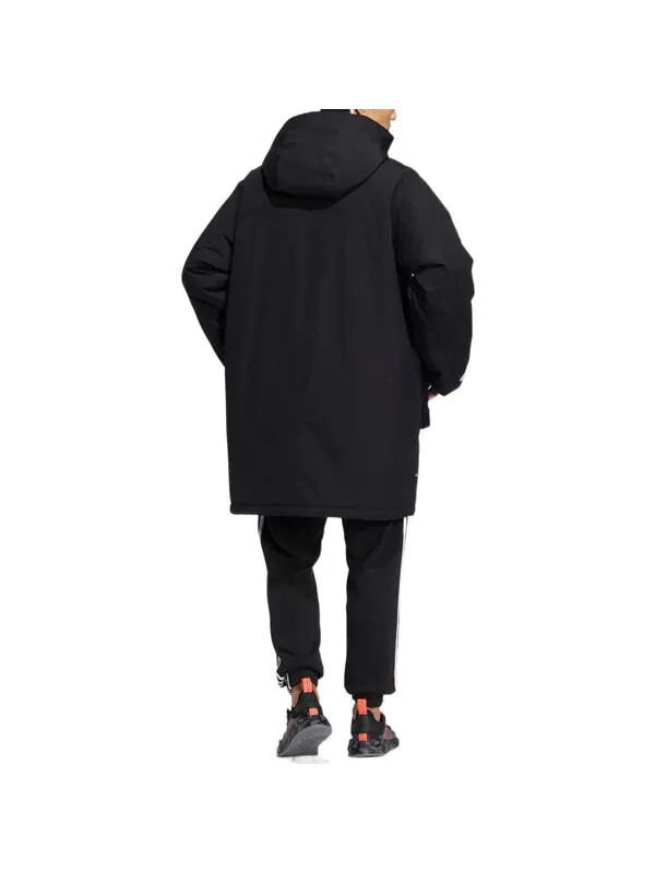 Куртка rifta padded jacket 'black' Adidas — изображение 4 из 4, черный