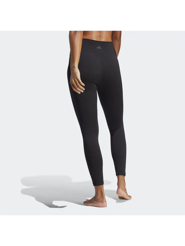 Леггинсы yoga studio luxe 7 8 леггинсы Adidas — изображение 3 из 4, черный