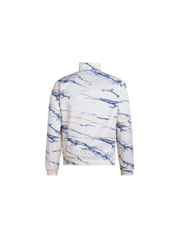 Куртка adidas Italy Anthem Reversible Jacket 'White Blue' — изображение 2 из 4, синий/белый