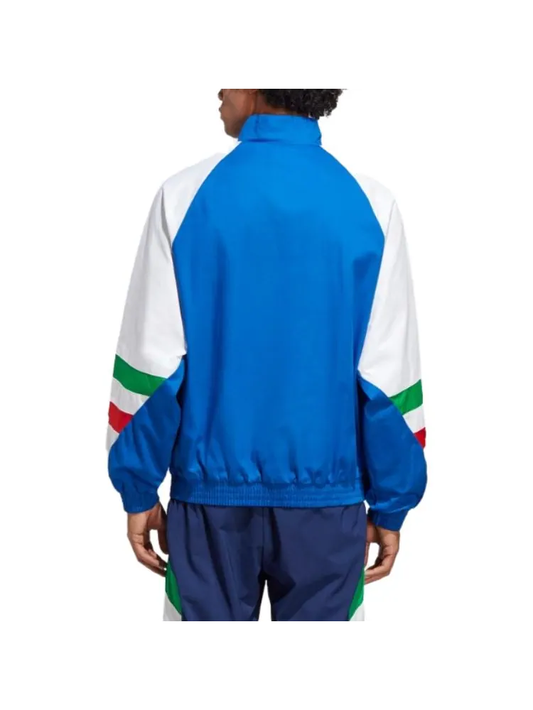 Куртка Adidas Italy Icon, азиатский размер — изображение 5 из 5, синий/белый