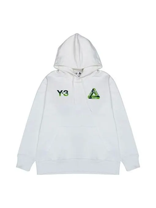 Худи adidas Y-3 x PALACE Logo Hoodie 'White' — изображение 1 из 1, белый