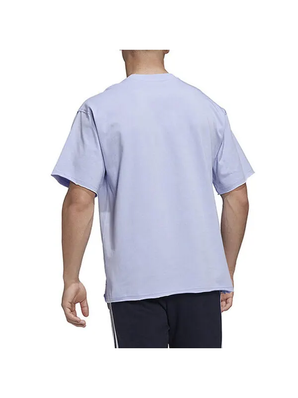 Футболка adidas originals x Disney Crossover Solid Color Stitch Cartoon Pattern Printing Short — изображение 3 из 4, мульти