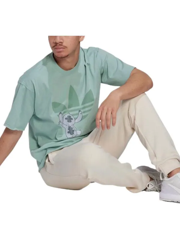 Футболка adidas originals x Disney Crossover Cartoon Pattern Printing Short Sleeve Couple Style — изображение 4 из 4, мульти