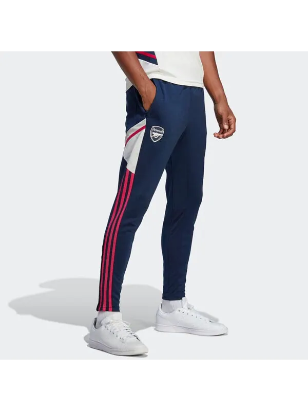 Штаны arsenal condivo 22 тренировочные штаны Adidas — изображение 2 из 4, темно-синий/белый