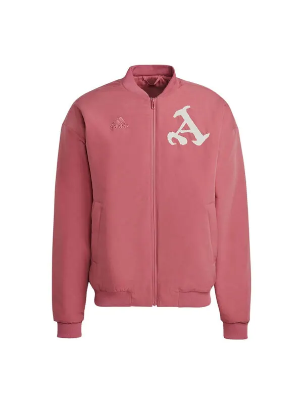 Куртка арсенал китайская история стеганая куртка Adidas — изображение 1 из 3, розовый