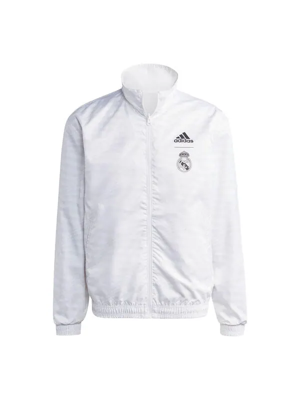 Куртка real madrid гимн двусторонняя куртка Adidas — изображение 1 из 4, белый